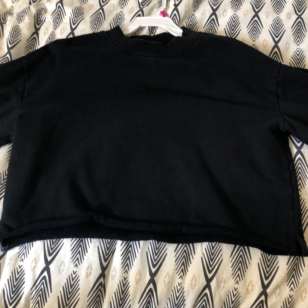 Black Crop Top